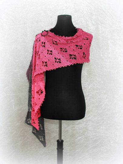 Häkelanleitung Schal Stola Peara