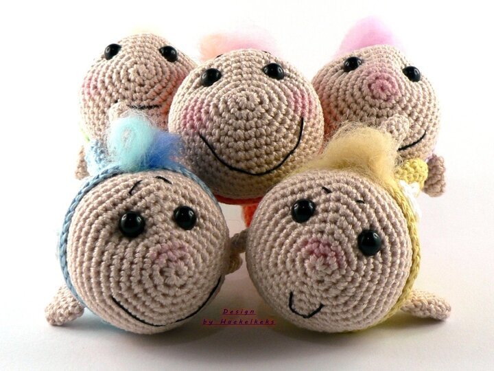 Pünktchen der Fisch -- Häkelanleitung von / Haekelkeks®