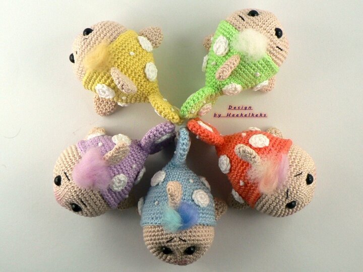 Pünktchen der Fisch -- Häkelanleitung von / Haekelkeks®