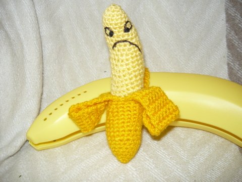 Häkelanleitung Vergessene Banane