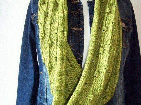 Strickanleitung Loop "Bubble Bubble"