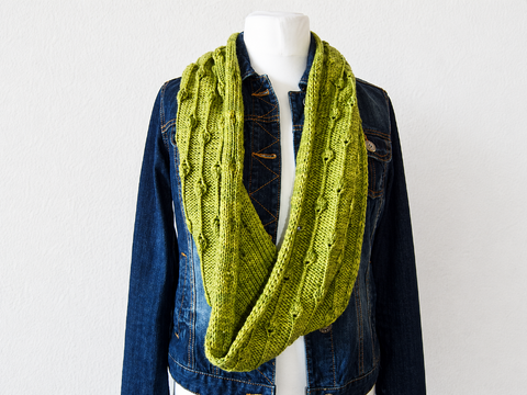 Strickanleitung Loop "Bubble Bubble"