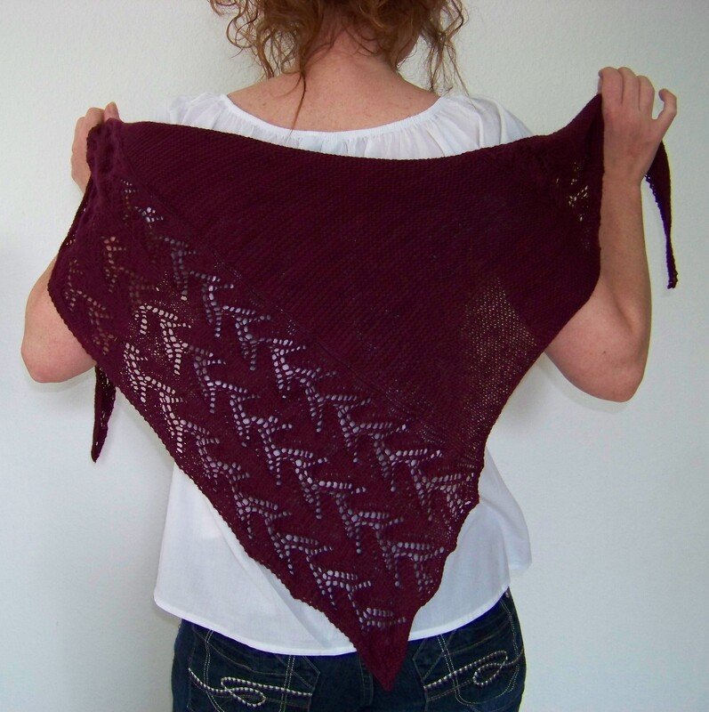 Strickanleitung Tuch "Climbing Flower" - Image 2