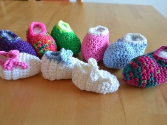 Puschen Häkeln Baby - Kleinkind 17 - 28 - Bild 12