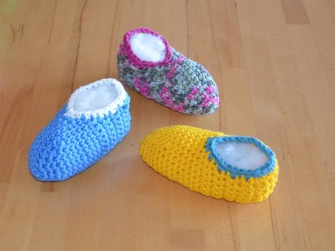 Puschen Häkeln Kinder 30 - 38