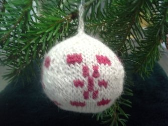 Weihnachtskugel Schneeflocke - Bild 4