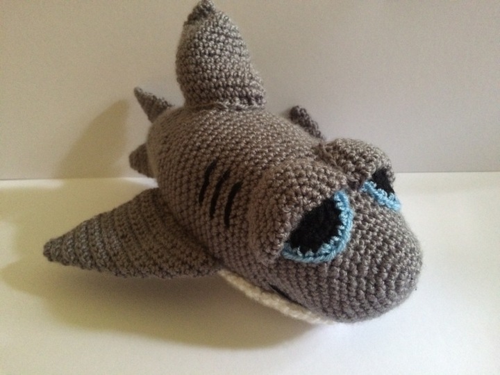 Häkelanleitung - Hai