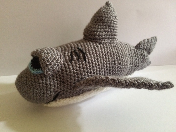 Häkelanleitung - Hai