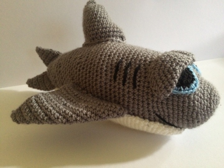 Häkelanleitung - Hai