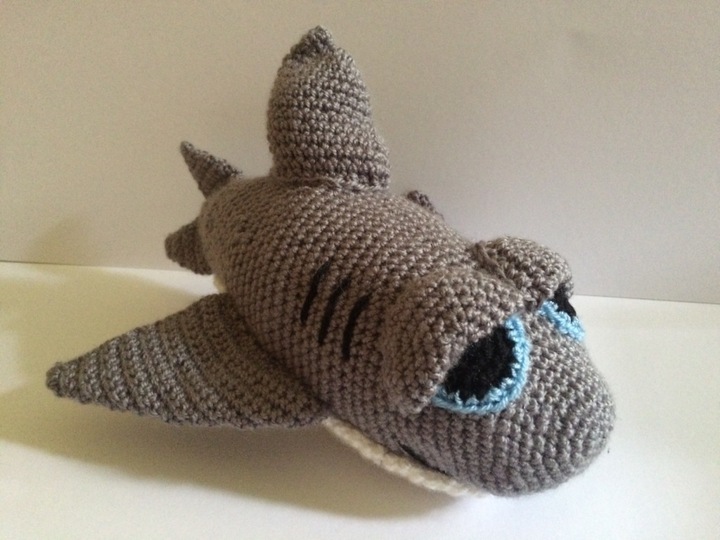 Häkelanleitung - Hai