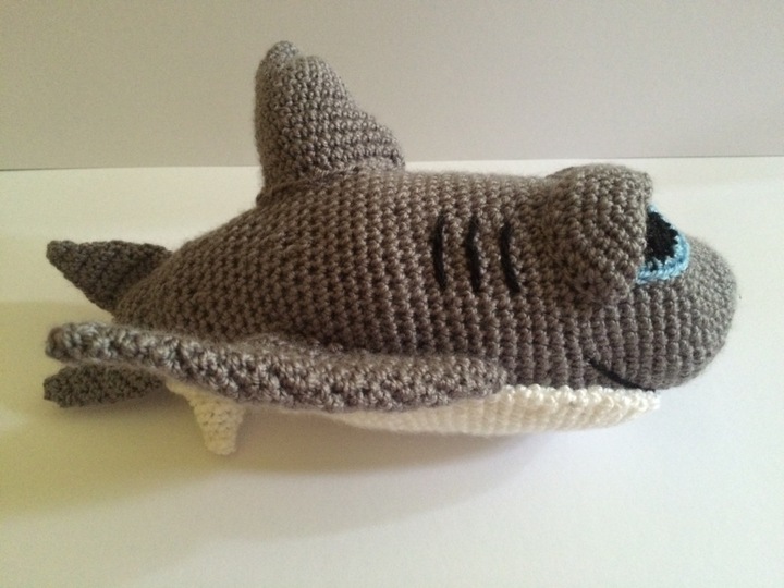 Häkelanleitung - Hai