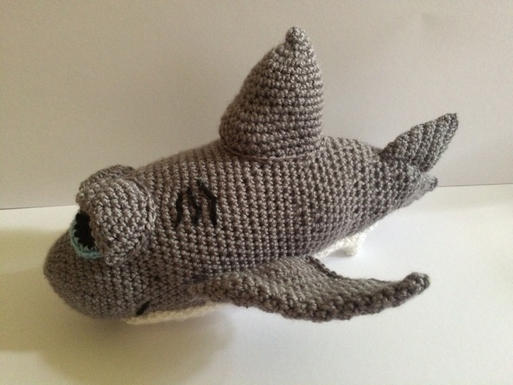 Häkelanleitung - Hai