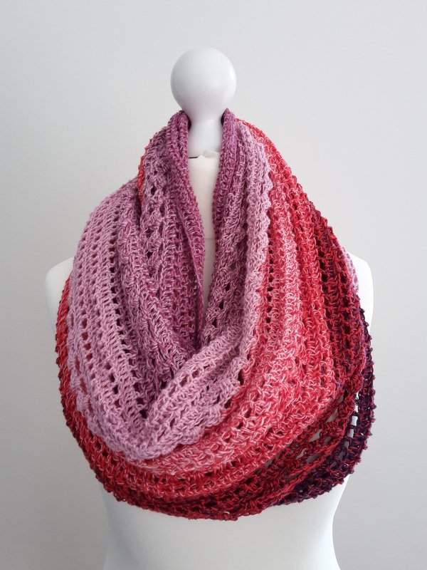 Häkelanleitung Loop Pelargonia