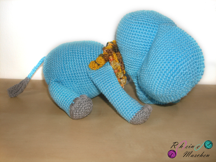 Loui der Elefant - Häkelanleitung