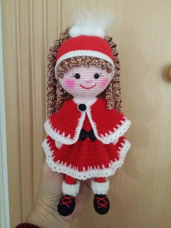 Anleitung Amigurumi Puppe „ Nikolinchen „  22 cm Groß - Bild 2