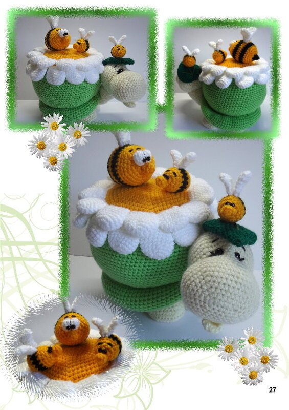 Häkelanleitung Schildi und ihre kleinen Freunde, Amigurumi