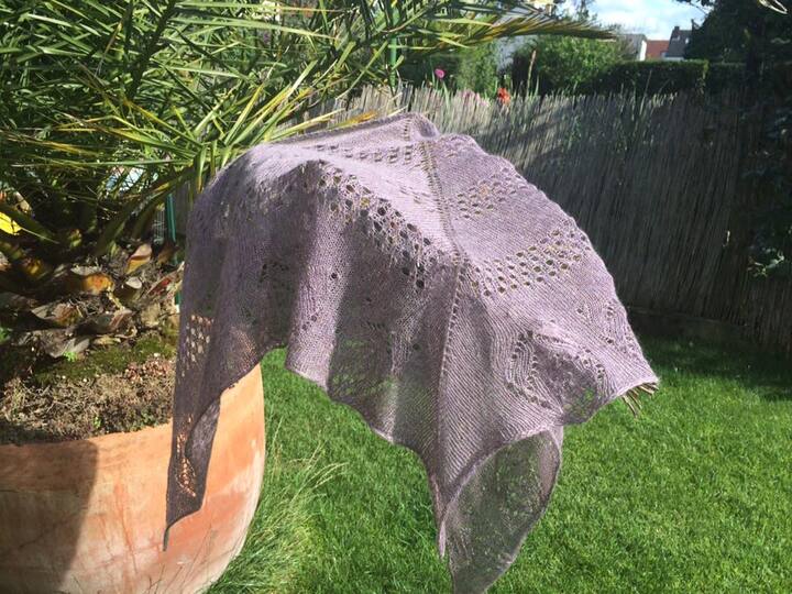 Tuch Fleur de Lys - Lilienblüte -