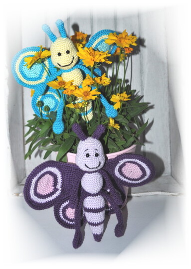 E-Book - Amigurumi - Schmetterling Betty - Häkelanleitung - Butterfly