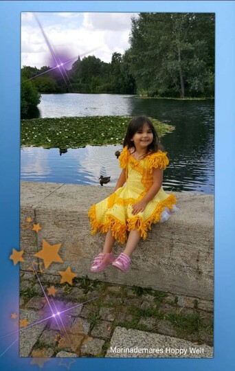 Sternenkleid Castor "Sonne"