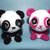 Amigurumi Pandas "Paul und Paula"