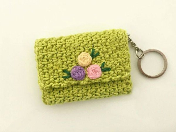 Free Crochet Pattern for Beginners Coin purse