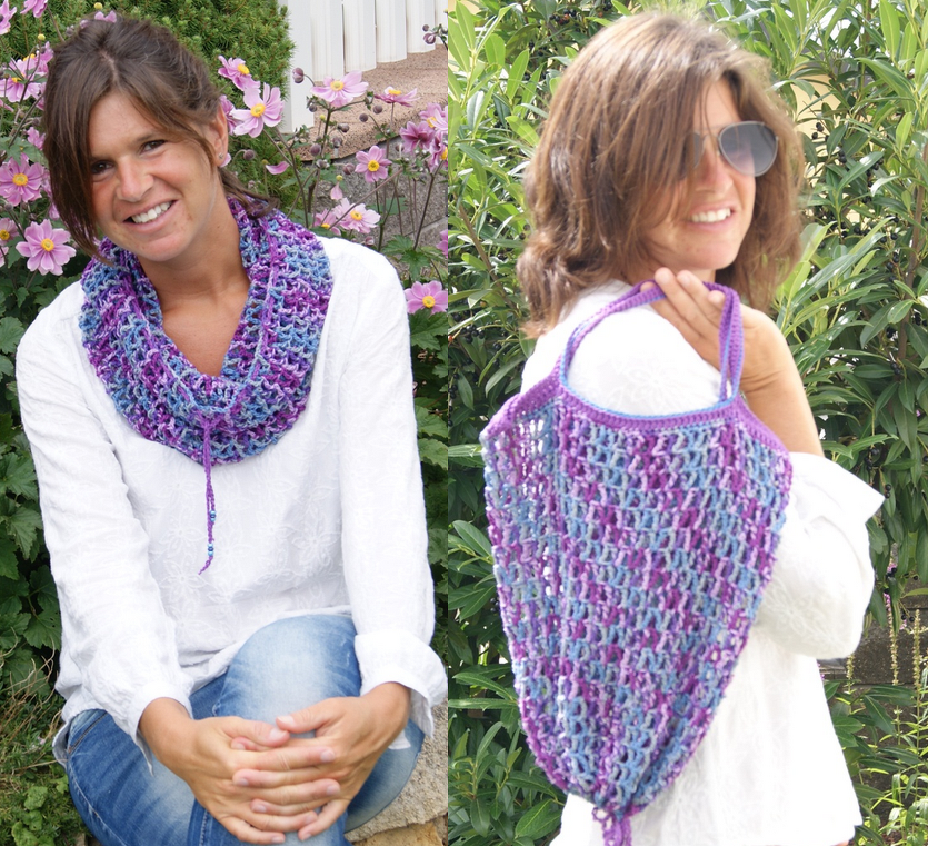 Shopping-Loop (Loop und Einkaufsnetz in einem)