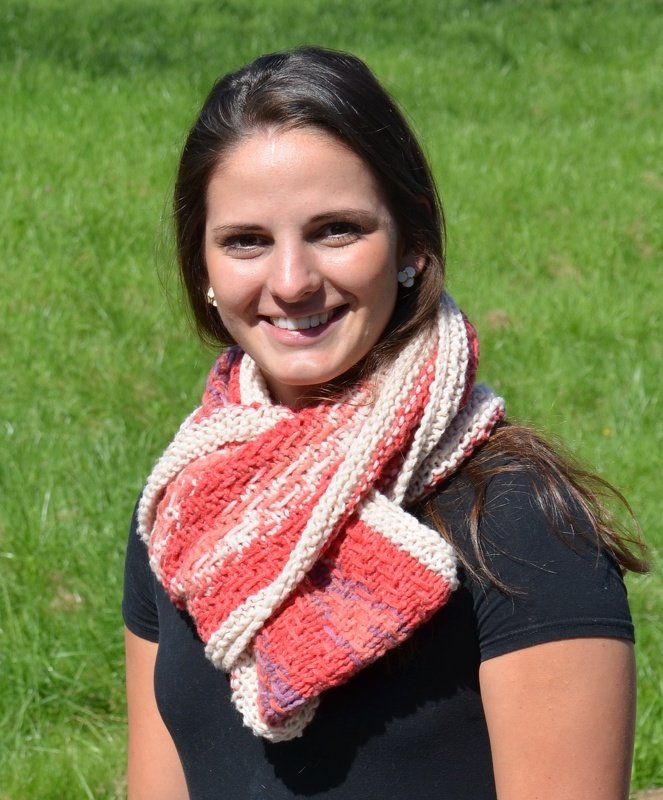 Loop mit Hebemaschen/Spannfäden - gestrickt - Bild 4