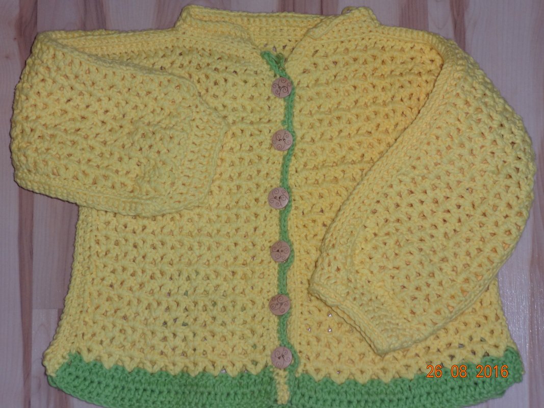 Kinder-Strickjacke gr 98/104