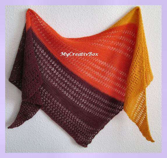 Tuch "Louisiana" gestrickt