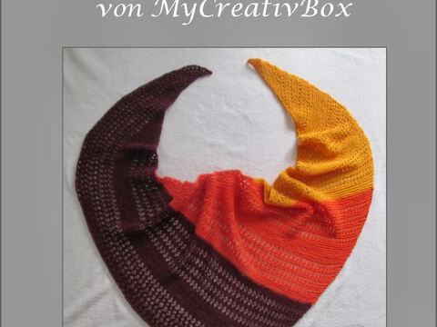 Tuch "Louisiana" gestrickt