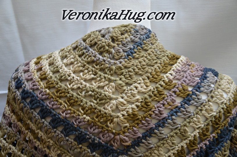 Dreieckstuch Fermo - flaches HÄkeltuch