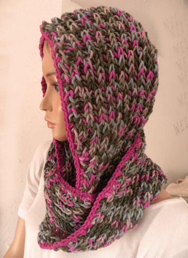 Scoodie aus hatnut - fresh gestrickt