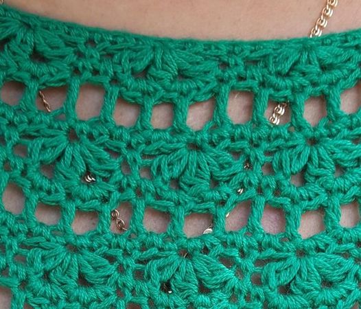 Crochet Pattern Summer Poncho