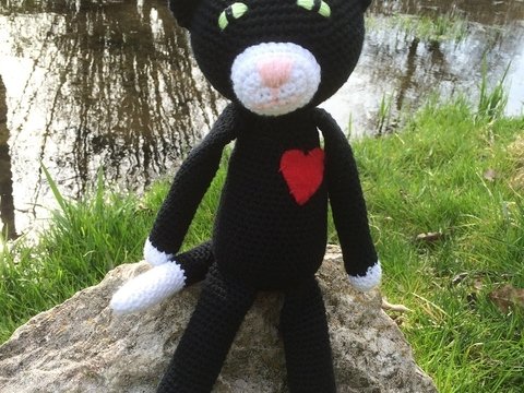 Häkelanleitung Katze 