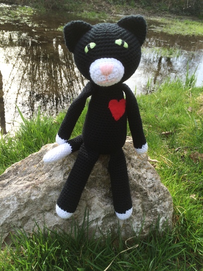 Häkelanleitung Katze 