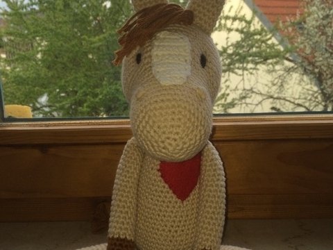 Häkelanleitung Pferd 