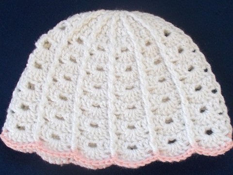 Häkelanleitung Mütze "Felicitas" für Kopfumfang 40/42