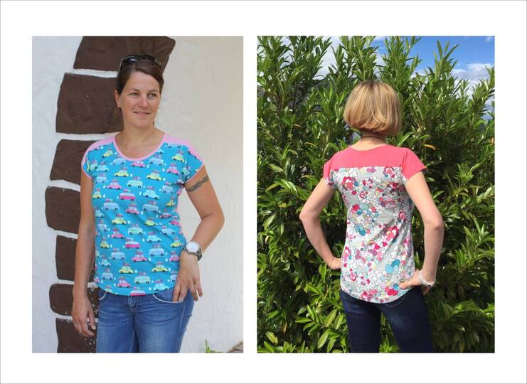 E-Book "BIG Easy-Peasy T" - Damenshirt Gr.34-54