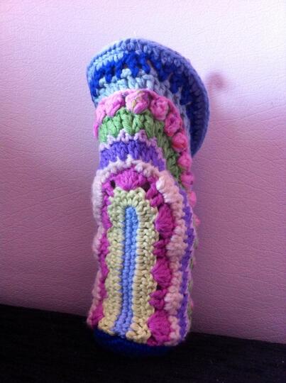 Häkelanleitung - Stifteetui - aus Wollresten etwas Tolles zaubern