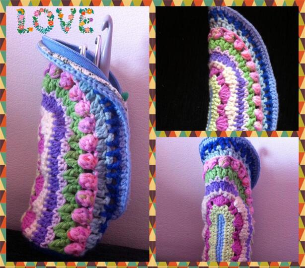Häkelanleitung - Stifteetui - aus Wollresten etwas Tolles zaubern
