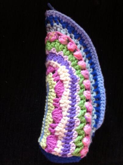 Häkelanleitung - Stifteetui - aus Wollresten etwas Tolles zaubern