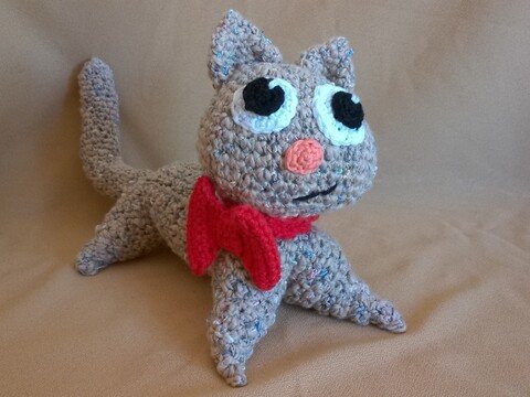 Häkelanleitung - Katze - schnell gemacht - auch für Anfänger geeignet