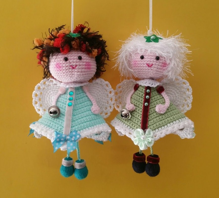 Anleitung Amigurumi „ Glück und Schutz Engel „ 15 cm Groß - Bild 3