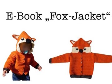 E-Book "Fox-Jacket" size newborn up to age 8 years