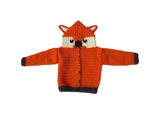 E-Book "Fox-Jacket" size newborn up to age 8 years