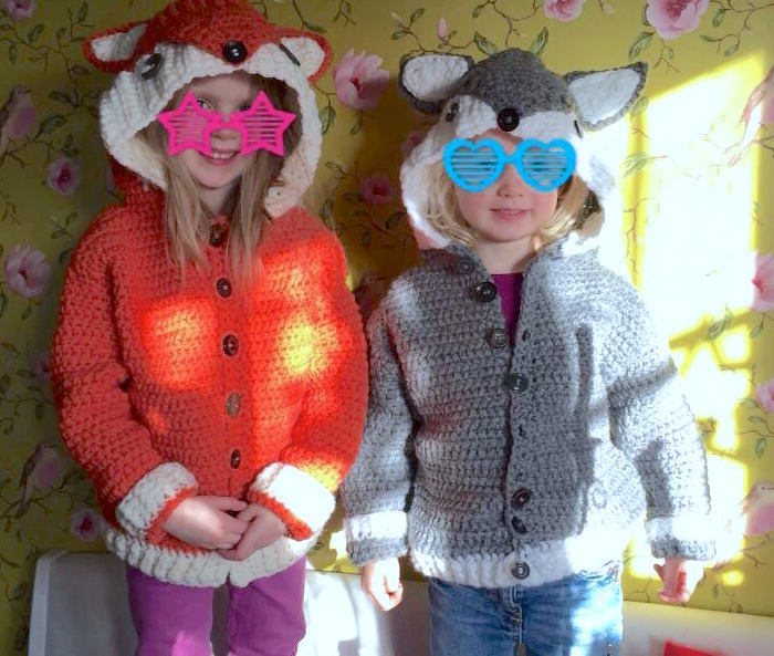 E-Book "Fox-Jacket" size newborn up to age 8 years - Image 3