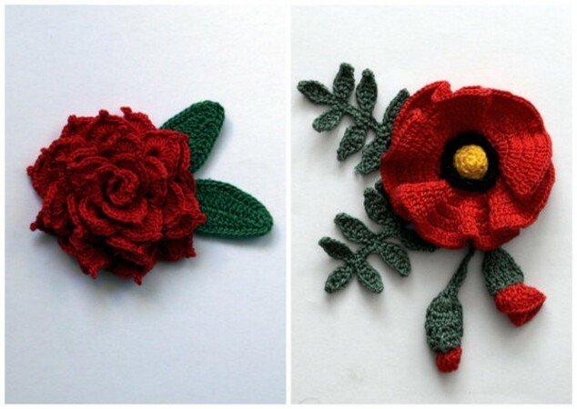 Crochet Pattern Flowers