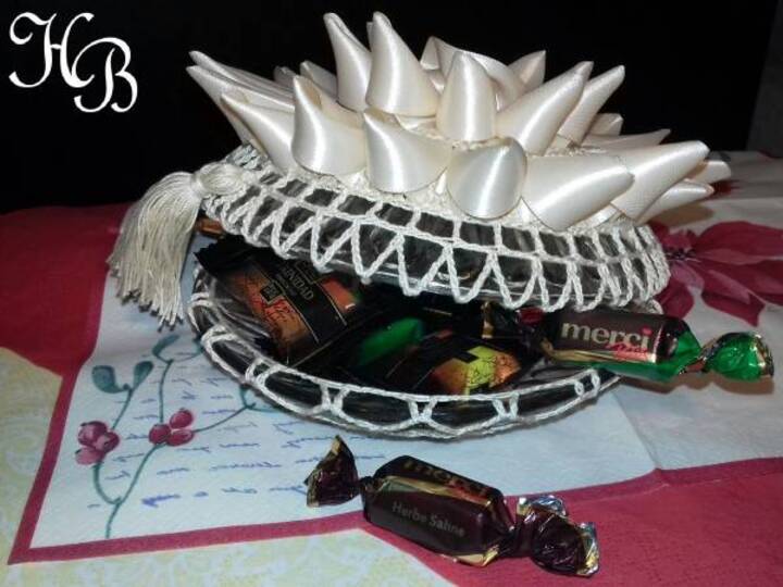 Konfektschale - Häkelanleitung