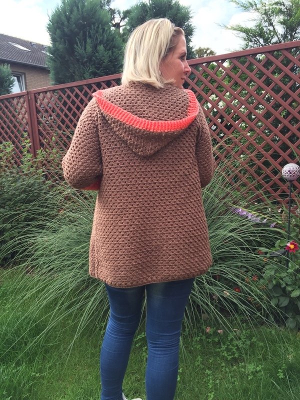 Häkelanleitung Jacke "Himalaya" - Bild 9