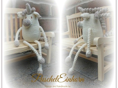 Häkelanleitung "das phantastische PuschelEinhorn"